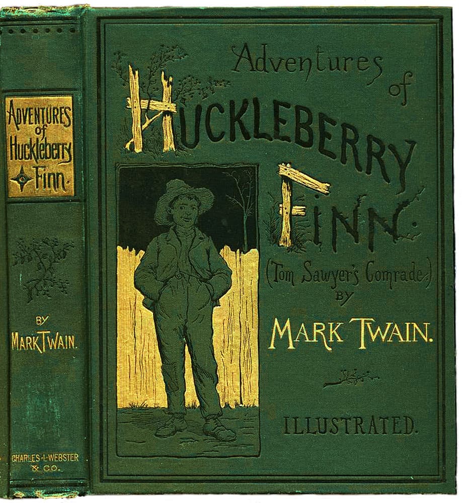 Adventures of Huckleberry Finn cover art