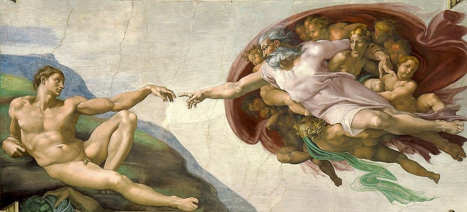 The Creation of Adam cover art