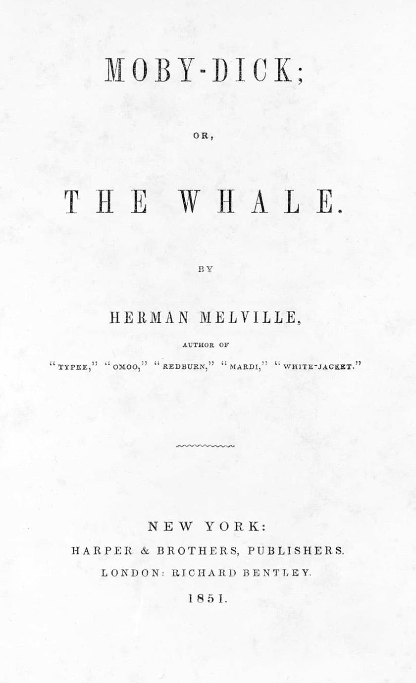 Moby-Dick; or, The Whale cover art
