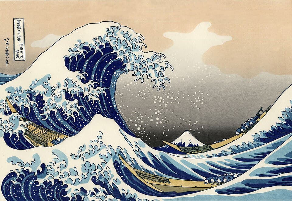 The Great Wave off Kanagawa cover art